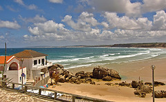 Die Insel Baleal an der portugiesischen Atlantikküste